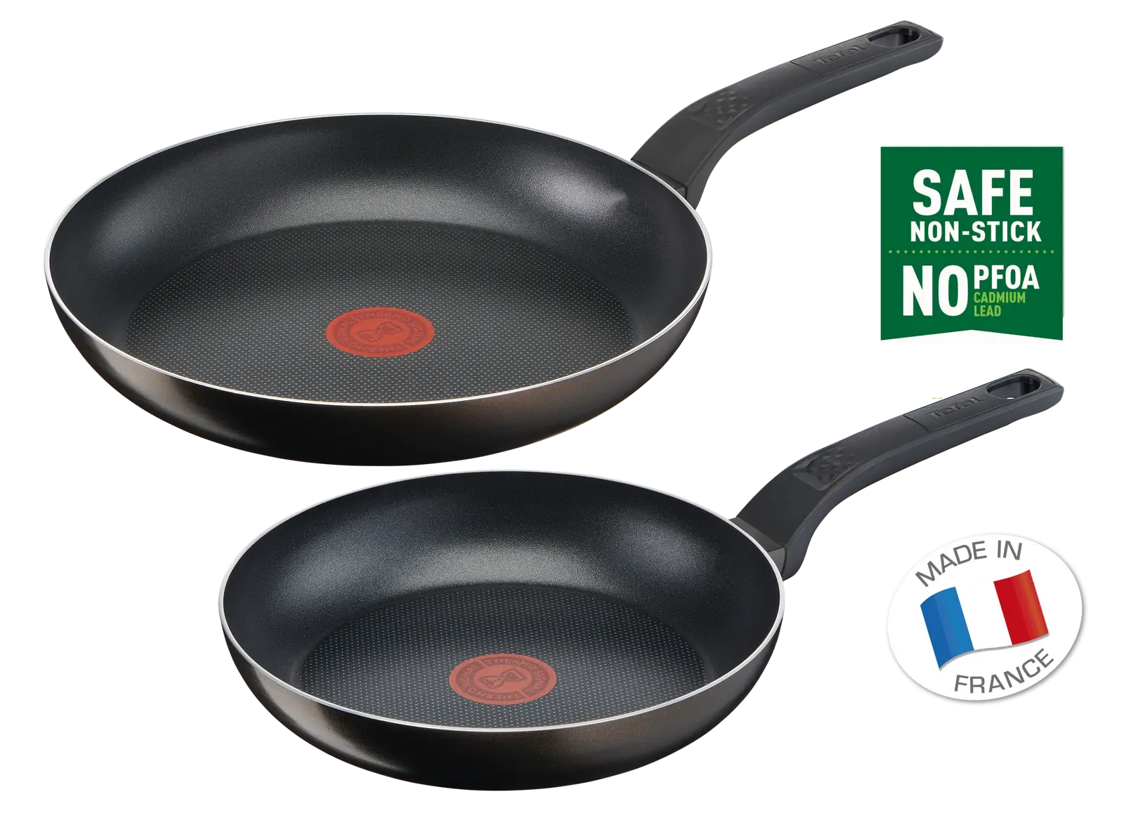 Extra Cook & Clean Set 2 poêles 24/28 cm