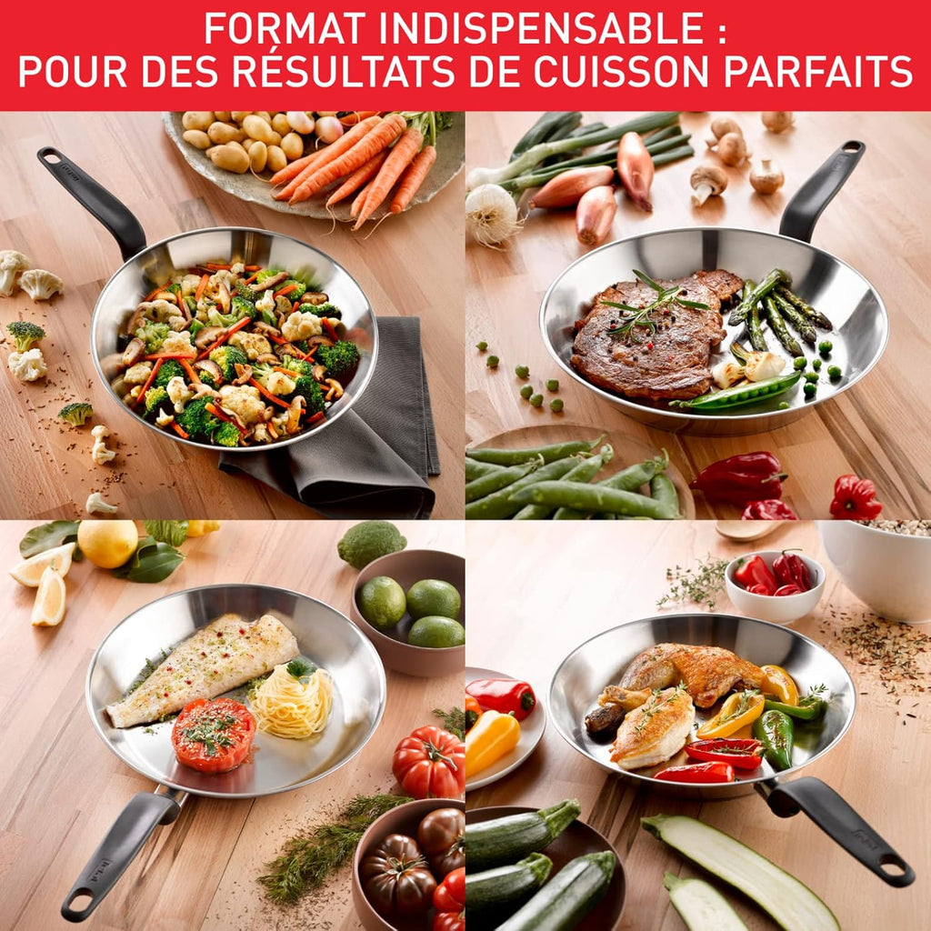 Poêle Inox 28cm Primary