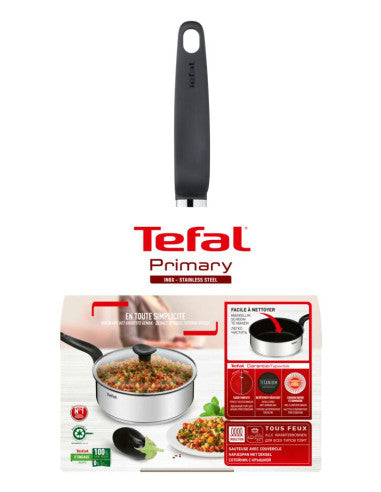 Sauteuse Inox 28cm Primary avec Revêtement