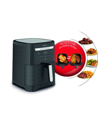 Pack Easy Fry & Grill XXL Noir + Pied Mixeur Gratuit