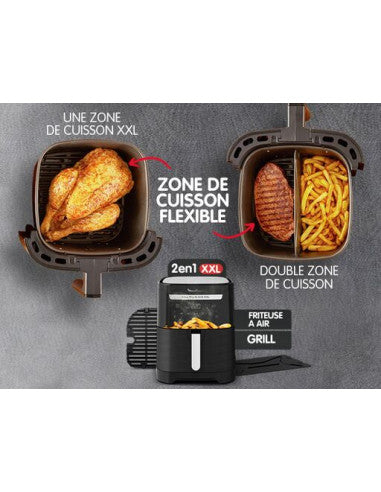 Pack Easy Fry & Grill XXL Noir + Pied Mixeur Gratuit